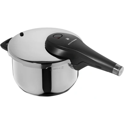 Abbildung von WMF Schnellkochtopf Perfect Premium, Cromargan® Edelstahl rostfrei 18/10 (1 tlg., Dampf / Druckkochtopf ohne Einsatz mit Deckel und Dichtungsring), One Pot