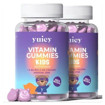 Abbildung von yuicy Kids Gummies Vitamine für Kinder Gummies, 60,00 St., 360 g