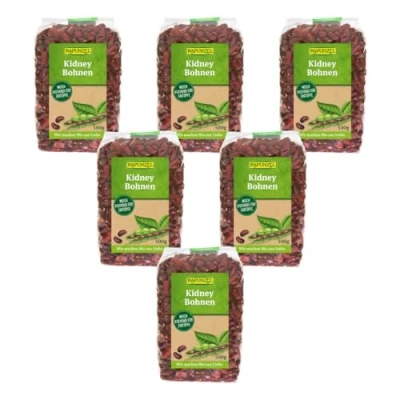 Abbildung von Rapunzel Kidney Bohnen, rot, 3er Pack (3 x 500 g) Bio