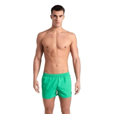 Abbildung von Arena Fundamentals X Short Herren Badeshorts für Strand und Pool, Badehose aus weichem, recyceltem, schnell trocknendem Material, Shorts mit Innenslip Netzstoff
