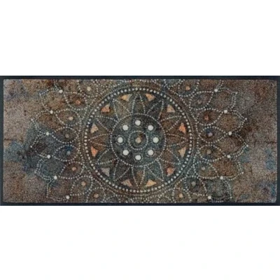 Abbildung von Wash+Dry Fußmatte, Madhana 35x75cm, innen und außen, waschbar, bunt