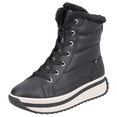 Abbildung von Rieker EVOLUTION Winterboots, Schnürboots, Stiefelette mit praktischem Innenreißverschluss