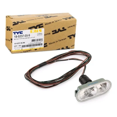 Abbildung von TYC 18 0237 05 9 Blinker beidseitig mit Lampenträger VOLKSWAGEN: Passat B5 GP Limousine, Bora Golf 4 Variant, SEAT: Ibiza 3 Schrägheck