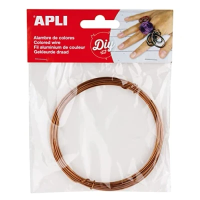 Abbildung von Apli 946050 Draht Farbe Kupfer 1.5mm 5 m
