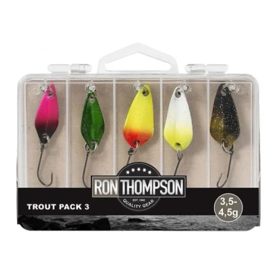 Abbildung von Ron Thompson Trout Pack Box, 5 Stk. Set 3 Blinker