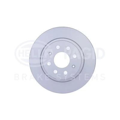 Abbildung von HELLA PRO 8DD 355 112 621 Bremsscheibe 264 10 04/08 100 voll beschichtet ohne Radbefestigungsbolzen, Radnabe OPEL: Corsa E Schrägheck, Adam
