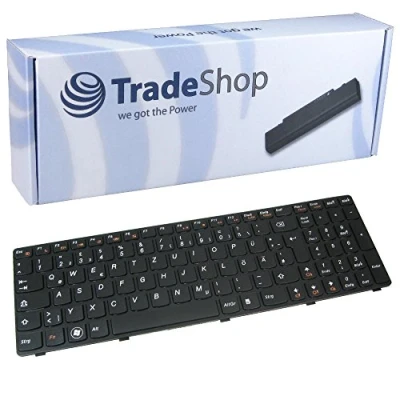 Abbildung von Laptop Tastatur Keyboard Ersatz Austausch Deutsch QWERTZ für IBM Lenovo IdeaPad G580 G580A G585 G585A Z580 Z580A Z585 Z585A V580 V580A V585 (Deutsches Tastaturlayout)