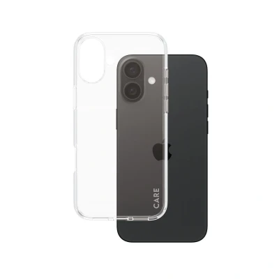 Abbildung von 0 CARE by PanzerGlass® Flagship Case Transparent Urban Combat Clear Rahmen für iPhone 16 Plus