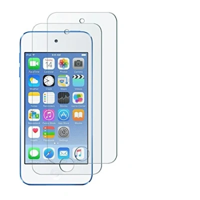 Abbildung von wortek Schutzfolie, kompatibel mit iPod Touch Gen. 5 / 6, Panzerglas Panzerfolie [Anti Kratz, Ultra Clear] 9H Displayschutz Schutzglas
