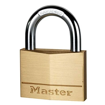 Abbildung von MASTER LOCK 70 mm breites Vorhngeschloss aus Massivmessing