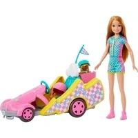 Abbildung von Barbie Stacie Puppe mit Gokart