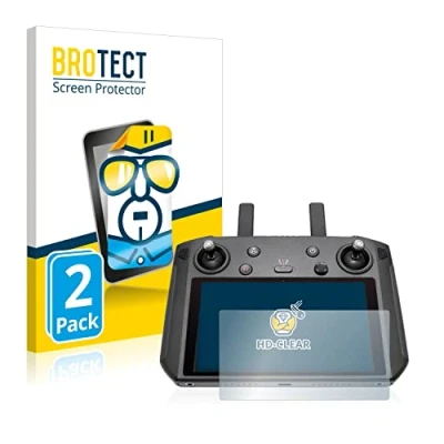 Abbildung von BROTECT (2 Stück Schutzfolie für DJI Smart Controller Displayschutz Folie Ultra Klar