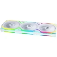 Abbildung von Lian Li UNI FAN SL Wireless 120 ARGB Reverse Blade White 3er Pack Gehäuselüfter