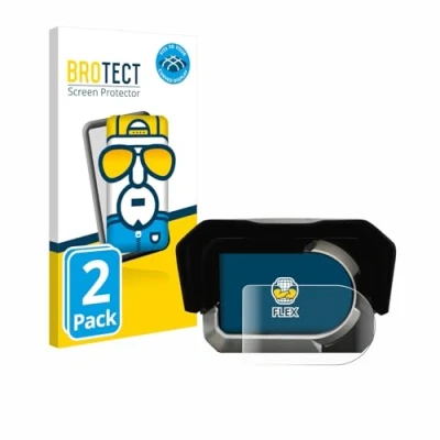Abbildung von BROTECT 2 Stück Full Cover Schutzfolie für Kymco CV3 Screen Displayschutz Folie [3D Curved, Anti Fingerprint, Kristall Klar]