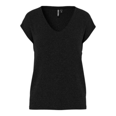 Abbildung von PIECES Pcbillo Tee Lurex Stripes Noos Bc