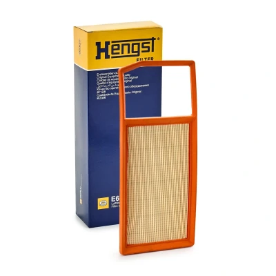 Abbildung von HENGST FILTER E1531L Luftfilter 62 156 347 Filtereinsatz FIAT: Doblo II Kasten / Kombi, 500L, 500X, OPEL: Combo D Tour
