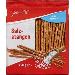 Abbildung von Jeden Tag Salzstangen mit Meersalz