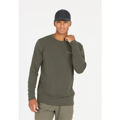 Abbildung von Endurance Langarmshirt, Herren, Größe: Large, Khaki