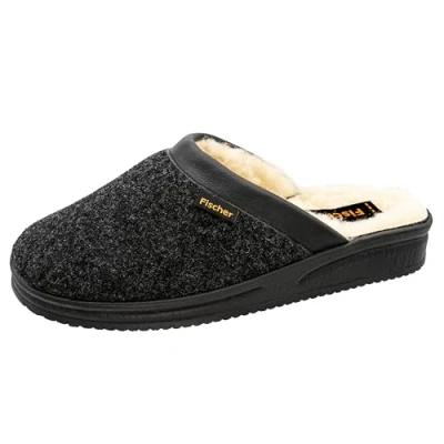 Abbildung von Fischer Markenschuh Andy Pantoffel Schurwollfutter