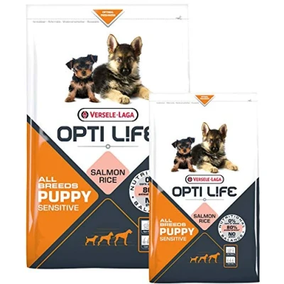 Abbildung von Opti Life Puppy Sensitive Alle Rassen Hundefutter 2,5 kg...
