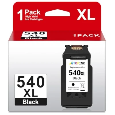 Abbildung von ATOPINK 540 XL Schwarz, PG 540XL Kompatibel für Canon Druckerpatronen 540, Pixma TS5150 TS5151 MG3650s MG3650 MG4250 MG3600 MG3550 MG3500 MG3200 MG3150 MG3250 MX475 (1 Schwarz)