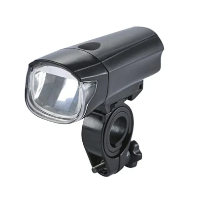 Abbildung von FISCHER Frontlicht Fahrrad LED 15/40 Lux Helligkeit batteriebetrieben extrem spritzwassergeschützt