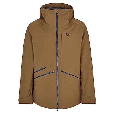 Abbildung von Ziener Herren TAHAN Ski Jacke/Freeride sympatex, PFC frei, Wolle, walnut, 60
