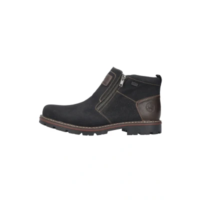 Abbildung von Rieker Stiefelette, Herren, Größe: 44, Schwarz Schuhe
