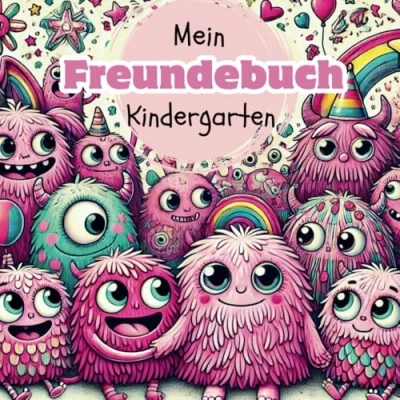 Abbildung von Freundebuch Kindergarten Meine liebsten Freunde aus dem