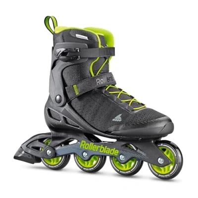Abbildung von Rollerblade Herren Zetrablade Elite Inlineskate, Black/Lime, 295