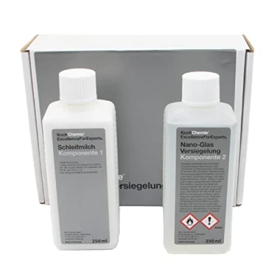 Abbildung von Koch Chemie Nano Glasversiegelung, Set, 2x250ml + 1K Lackversiegelung, 3tlg, SET