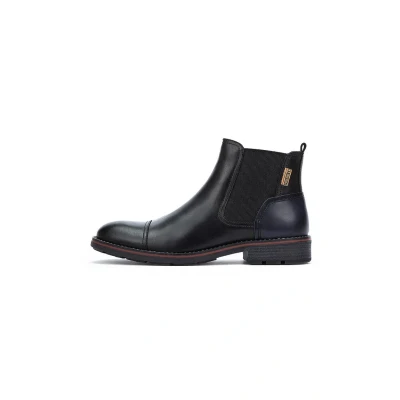 Abbildung von PIKOLINOS YORK Chelseaboots, Blockabsatz, Businessmode, Stiefelette mit Stretcheinsatz