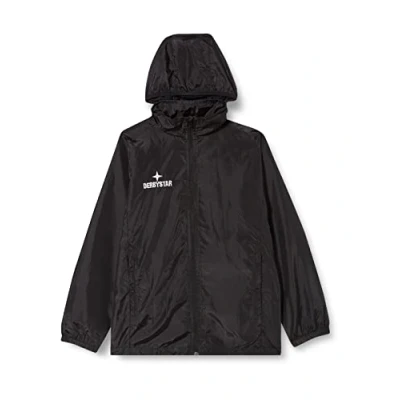 Abbildung von Derbystar Unisex Kinder Hyper Ii Jacke, Schwarz, 128
