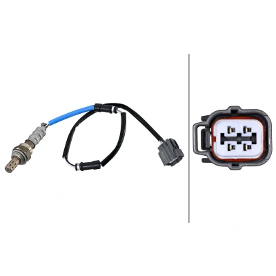 Abbildung von HELLA 6PA 358 221 591 Lambdasonde beheizt HONDA: CIVIC 7 Hatchback, Stream I, FR V