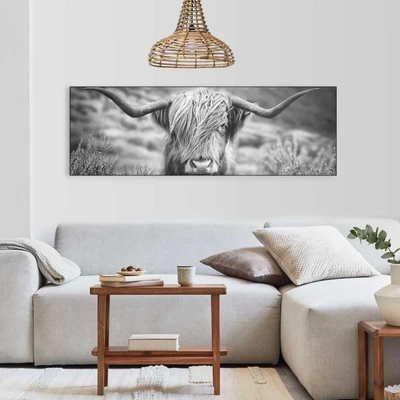 Abbildung von Reinders Wandbild &quot;Wandbild Highlander Bulle Tiermotiv Nahaufnahme Hochlandrind Bild&quot;, Kuh, (1 St.)