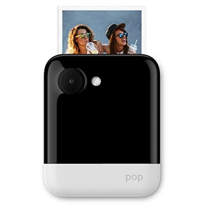 Abbildung von Polaroid POP 3x4 (7.6x10 cm) Sofortdruck Digitalkamera mit Zink Zero Tintendrucktechnologie Weiß