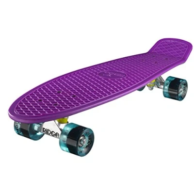 Abbildung von Ridge PB 27 Purple ClearBlue Skateboard, Purple/Clear Blue, 69 cm