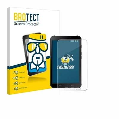 Abbildung von BROTECT Schutzglas für Samsung Galaxy Tab Active 2 Schutzfolie Panzer Folie Glas [Extrem Kratzfest 9H, Anti Fingerprint, Ultra Transparent]