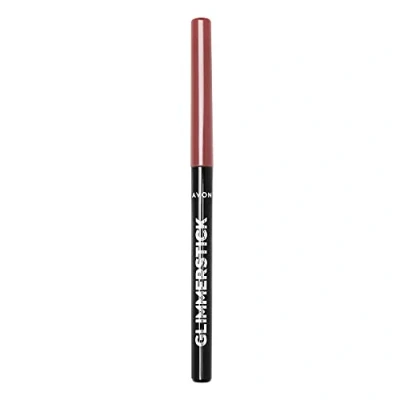 Abbildung von Avon Glimmerstick Lippenkonturenstift, verhindert Ausfransen des Lippenstifts, langanhaltendes Finish, definiert und konturiert, Mystery Mauve
