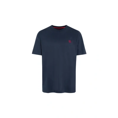 Abbildung von Mavi Herren Logo Embroidery Tee T Shirt, Navy 33207, X Large