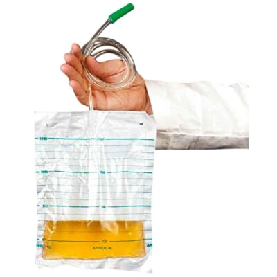 Abbildung von Urinbeutel Unsteril 1,5 l m.90 cm Schl.m 10X1 St