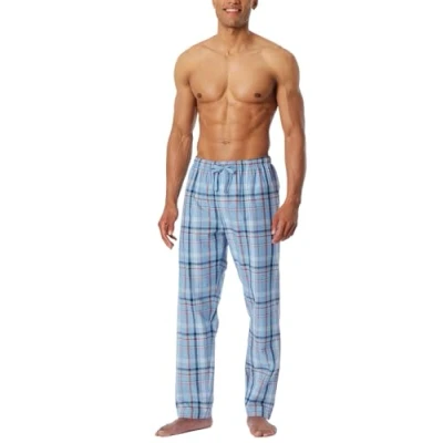 Abbildung von Schiesser Herren Lange Schlafhose Mix + Relax Pyjamaunterteil, Pacific Blue_182192, 56