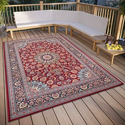 Abbildung von HANSE Home Teppich &quot;Kadi&quot;, rechteckig, In &amp; Outdoor, Teppich, Wetterfest, Balkon, Garten, Wohnzimmer, Orient