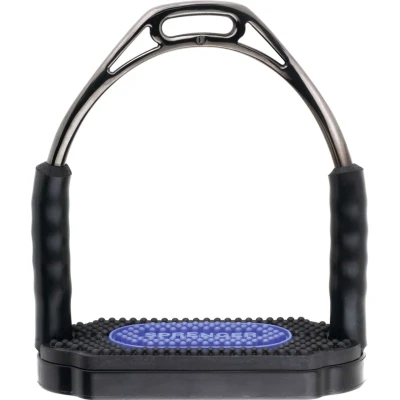 Abbildung von Sprenger Bow Balance Steigbügel Edelstahl rostfrei anthrazit, 120 mm Trittweite