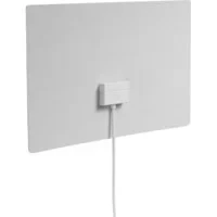 Abbildung von One For All 3G/4G/5G blockfilter Ultraflache DVB T2 Zimmerantenne Digital TV Full HD An Wand/Dach montierbar 0 bis 25 km Reichweite Weiß SV9440 5G