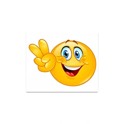 Abbildung von 4R Quattroerre.it 6149 Sticker Aufkleber Smile Gruß Biker, 10 x 12 cm