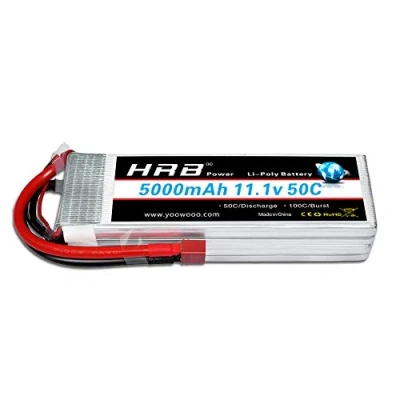 Abbildung von HRB Lipo Akku 5000mAh 3S 11,1V 50C Batterie mit Deans Stecker T Plug für RC Hobby Auto Helikopter Fleugzeug
