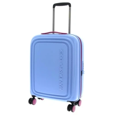 Abbildung von Mandarina Duck Logoduck Expandable Cabin Trolley, Größe: One Size, Cotton candy