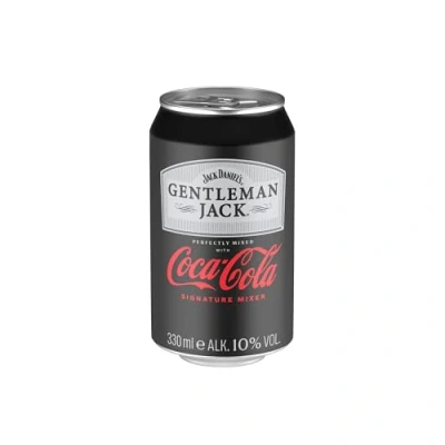 Abbildung von Jack Daniel&#039;s Gentleman &amp; Cola Tennesee Whiskey Noten treffen auf klassische 12 x 0.33L/ 10% Vol.