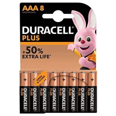 Abbildung von Duracell Plus Typ AAA Alkaline Batterien, 8er Pack